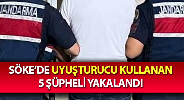 Uyuşturucu kullanan 5 şüpheli yakalandı