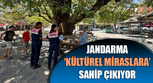 Jandarma ‘kültürel miraslara’ sahip çıkıyor