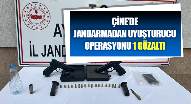 Jandarmadan uyuşturucu operasyonu: 1 gözaltı