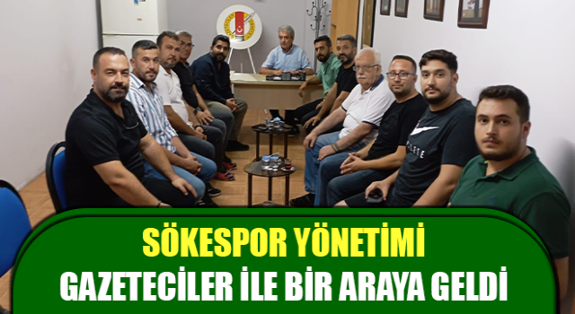 Sökespor yönetimi gazeteciler ile bir araya geldi