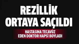 Hastasına tecavüz eden doktor tutuklandı