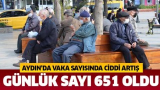 Aydın’da vaka sayılarında ciddi artış