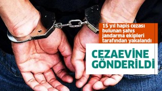 Nazilli'de 15 yıl hapis cezası bulunan şahıs yakalandı