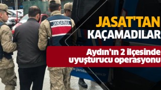 Aydın'da uyuşturucu operasyonu!