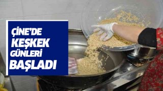 Çine'de keşkek günleri başladı