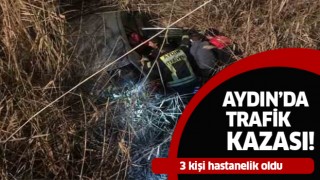 Aydın'da korkutan kaza