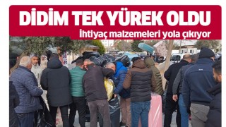 Didim tek yürek oldu