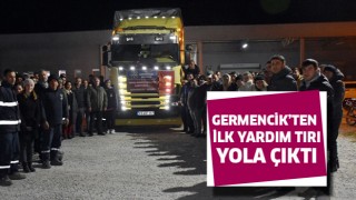 Germencik'ten ilk yardım tırı yola çıktı