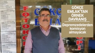 Nazillili emlakçıdan örnek davranış