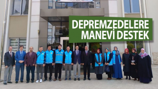 Aydın’dan depremzedelere manevi destek