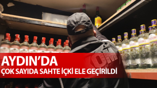 Didim’de sahte içki operasyonu: 1 gözaltı