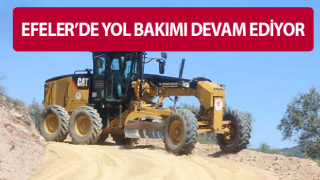 Efeler'in yollarında bakım ve onarım devam ediyor