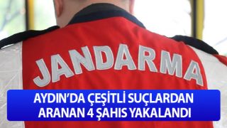 İncirliova’da 4 aranan şahıs yakalandı