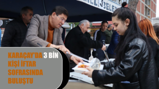 Karaçay'da 3 bin kişi iftar sofrasında buluştu