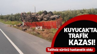 Kuyucak’ta trafik kazası: 1 yaralı