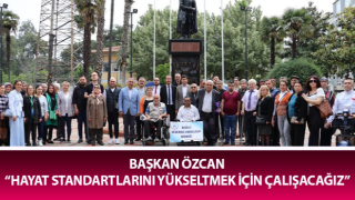 Başkan Özcan engellileri yalnız bırakmadı