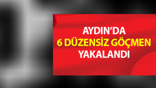 Didim’de 6 düzensiz göçmen yakalandı