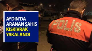 Efeler'de aranan şahıs kıskıvrak yakalandı