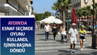 Esnaf seçimde oyunu kullandı, işinin başına döndü