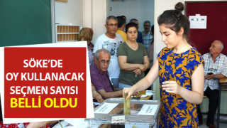 Söke’de 93 bin 521 seçmen oy kullanacak