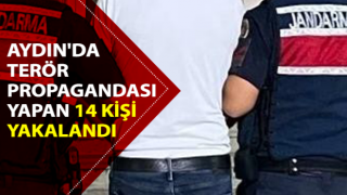 Terör propagandası yapan 14 kişi yakalandı