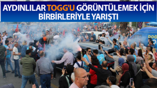 Togg Aydın’da vatandaşların beğenisine sunuldu