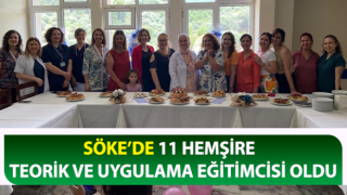 11 hemşire teorik ve uygulama eğitimcisi oldu