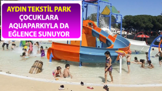 Aydın Tekstil Park çocuklara eğlence sunuyor