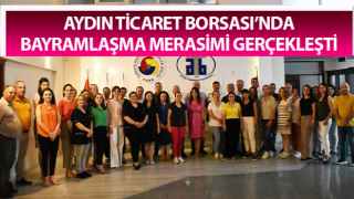 Aydın Ticaret Borsası’nda bayramlaşma merasimi gerçekleşti