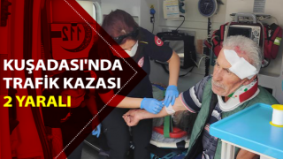 Aydın’da trafik kazası: 2 yaralı