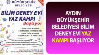 Bilim Deney Evi Yaz Kampı başlıyor