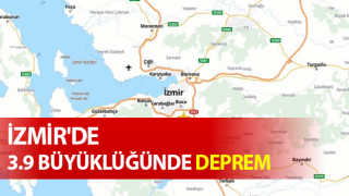 Buca’da 3.9 büyüklüğünde deprem