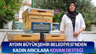 Büyükşehir’den kadın arıcılara kovan desteği