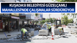 Güzelçamlı Mahallesi'nde çalışmalar sürüyor