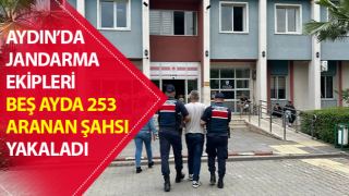 Jandarma beş ayda 253 aranan şahsı yakaladı