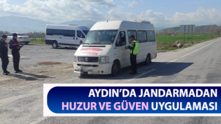 Jandarmadan huzur ve güven uygulaması