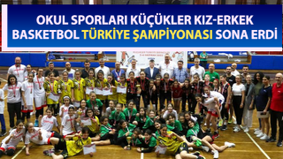 Küçükler Basketbol Türkiye Şampiyonası sona erdi