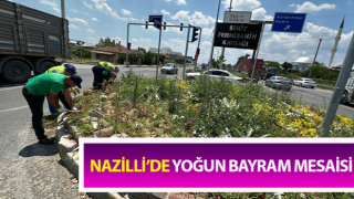 Nazilli’de yoğun mesai