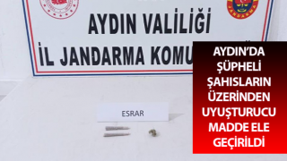 Şüpheli şahısların üzerinden uyuşturucu madde ele geçirildi