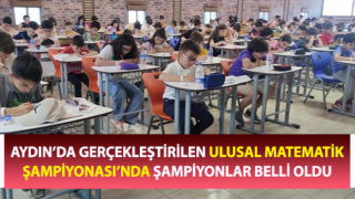 Ulusal Matematik Şampiyonası’nda şampiyonlar belli oldu