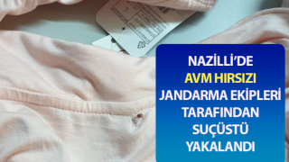 AVM hırsızı yakayı ele verdi