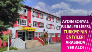 Aydın Sosyal Bilimler Lisesi, Türkiye’nin en iyileri arasında yer aldı