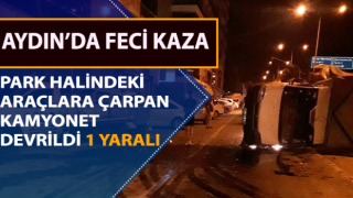 Aydın’da trafik kazası: 1 yaralı