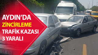 Aydın’da trafik kazası: 3 yaralı