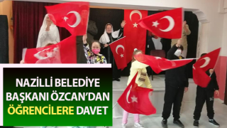 Başkan Özcan’dan öğrencilere davet