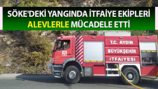 İtfaiye ekipleri alevlerle mücadele etti