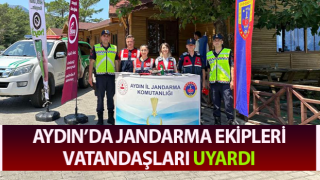 Jandarma ekipleri vatandaşları uyardı