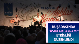 Kuşadası'nda "Aşıklar Bayramı" etkinliği düzenlendi