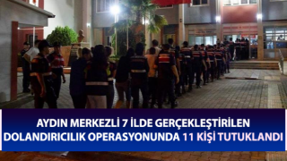 Milyonluk vurgun operasyonunda 11 kişi tutuklandı