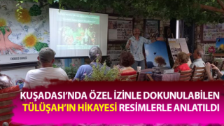 Tülüşah’ın hikayesi resimlerle anlatıldı